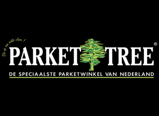 Het logo van Parkettree Groningen, uw vloerenspecialist voor in Groningen